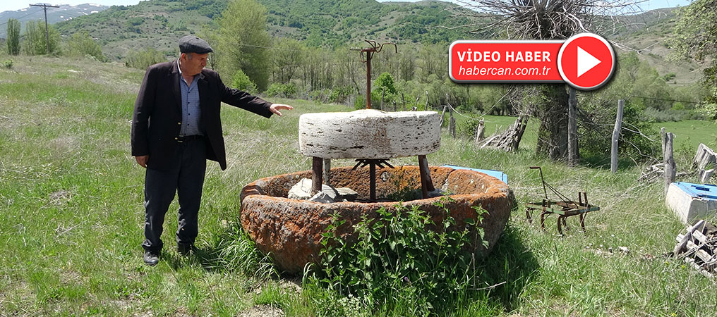 100 yıllık el değirmenleri günümüzde bahçe süsü oldu