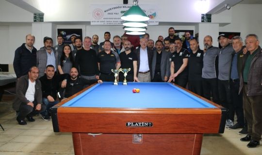 2022 Yılı 1. Etap Kuzeydoğu Bölgesi 3 Bant Bilardo Şampiyonası Erzincan’da Yapıldı