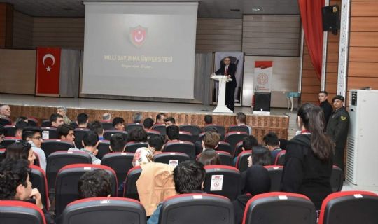 Erzincan’da Milli Savunma Üniversitesinin Tanıtımı Yapıldı