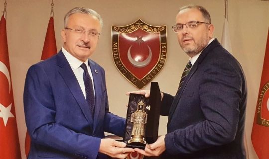 Rektör Levent’ten Mili Savunma Üniversitesine Ziyaret