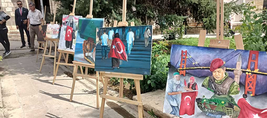 15 Temmuz Kronoloji Sergisi Açıldı
