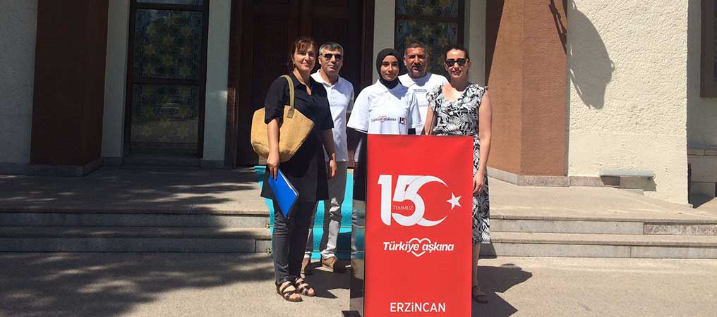 15 Temmuz Kürsüleri Etkinliği Kapsamında 15 Temmuz Bildiri Metni Okundu