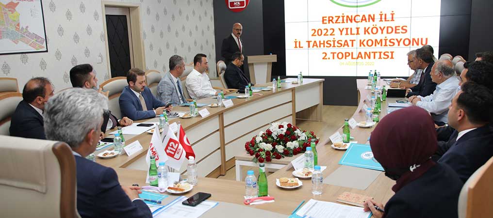 2022 Yılı KÖYDES İl Tahsisat Komisyonu Toplantısı Yapıldı