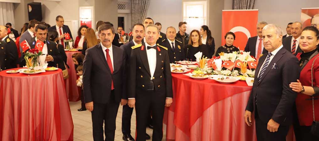 29 Ekim Cumhuriyet Bayramı Resepsiyonu Düzenlendi
