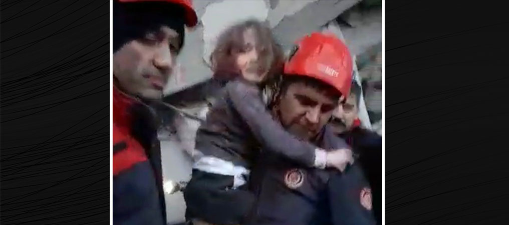 3 Yaşındaki Meryem ve Babasını Kurtarıldı