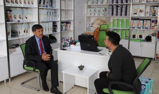 Başkanı Aksun Esnaf Ziyaretlerine Devam Ediyor