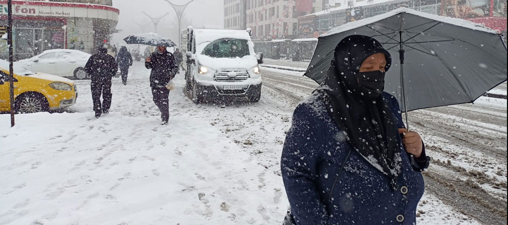 AFAD'dan Erzincan İçin  'Yoğun Kar Yağışı' Uyarısı
