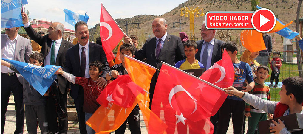 AK Parti Heyetine İliç’te Coşkulu Karşılama