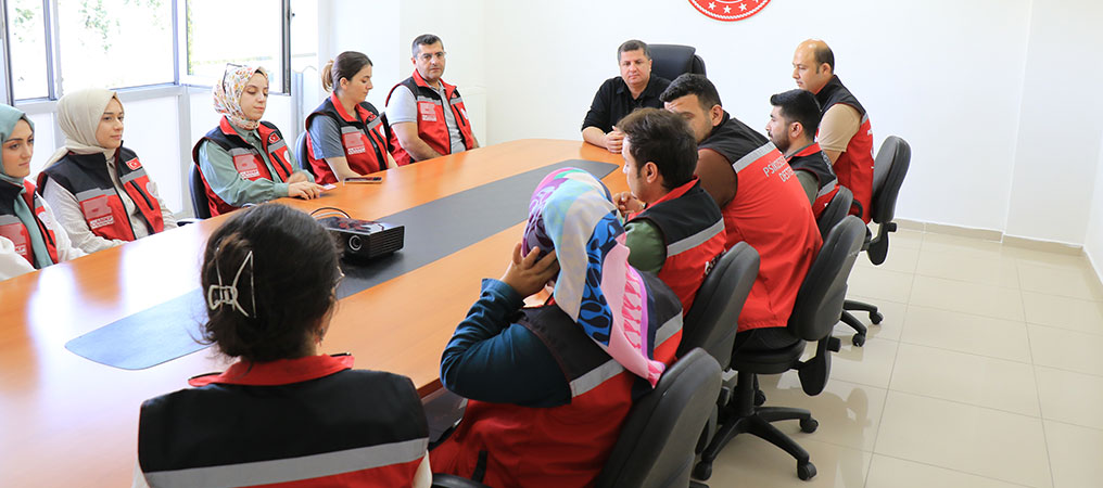 ASDEP Personeli ile Değerlendirme Toplantısı Yapıldı