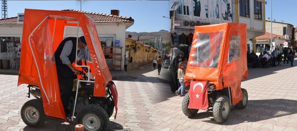 ATV Tutkunu Turan Dede Motoruna Gözü Gibi Bakıyor