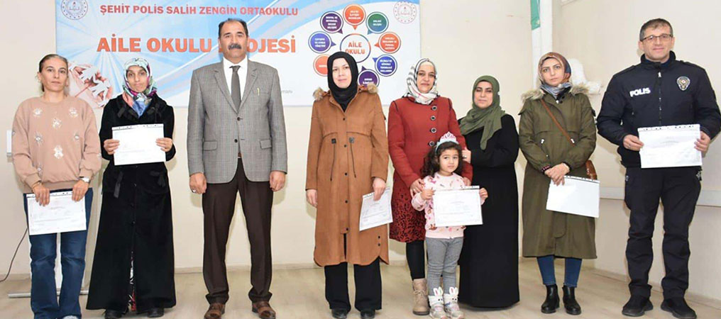 Aile Okulu Projesi Veli Eğitimi Sertifika Töreni Düzenlendi