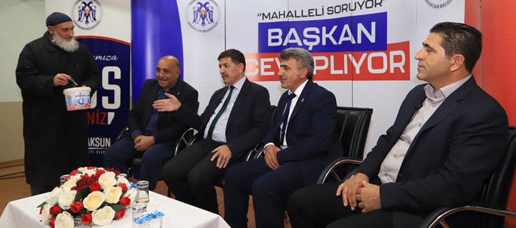 Aksun; Erzincan’ın 40 Yıllık Problemlerini Çözerek İlerliyoruz