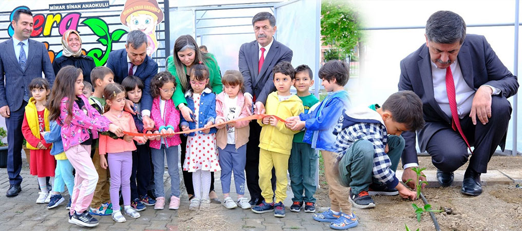 Anaokulu Öğrencileri Tarımla Tanıştı