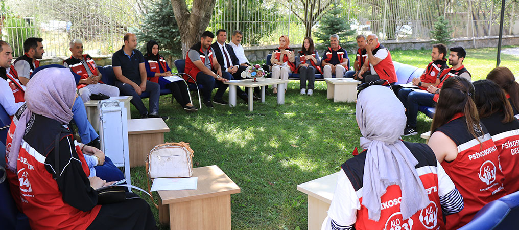 Bakandan Deprem Bölgesinde Hizmet Veren Psikososyal Destek Çalışmalarına Teşekkür