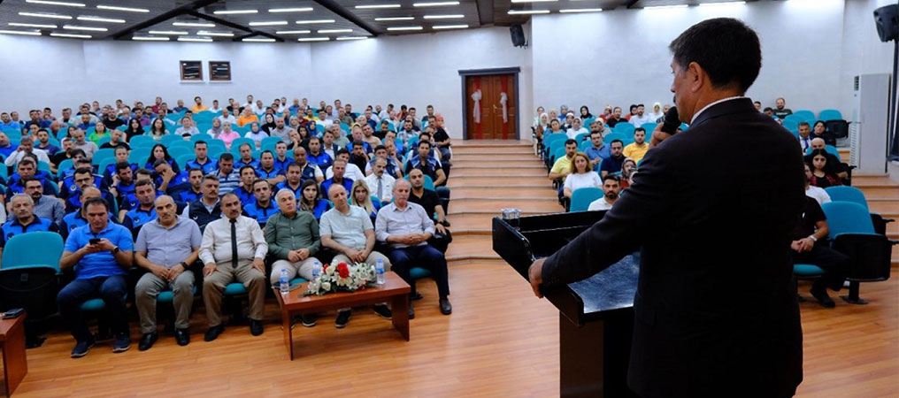 Başkan Aksun, Belediye Çalışanları İle Bir Araya Geldi