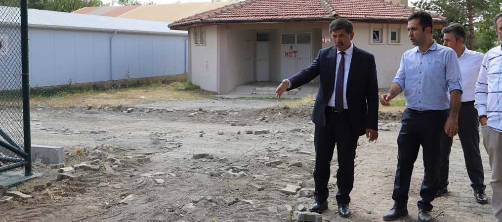 Başkan Aksun Çalışmaları Yerinde İnceledi