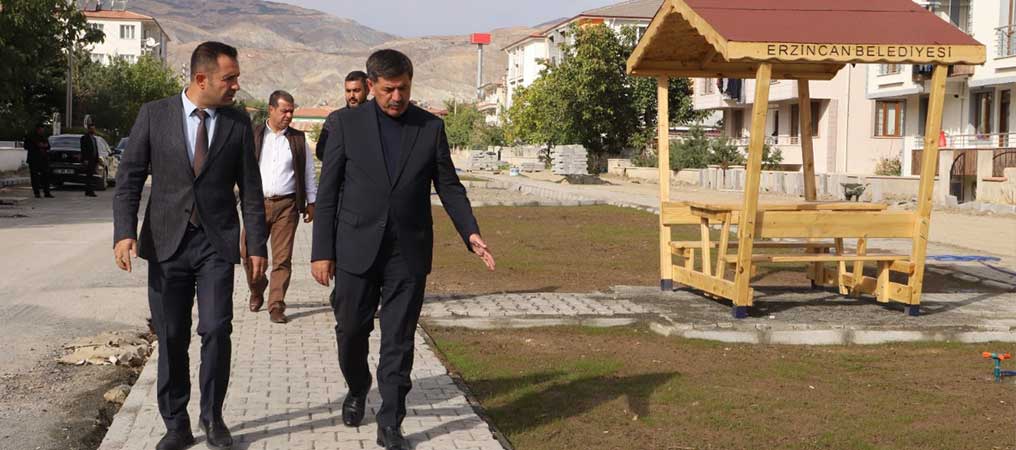 Başkan Aksun; “Daha Yeşil Bir Erzincan İçin Aralıksız Çalışıyoruz”