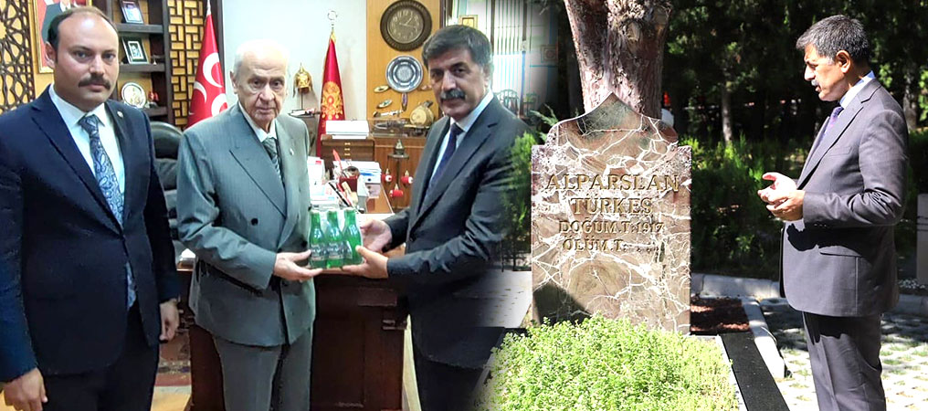 Başkan Aksun’dan Devlet Bahçeli’ye Ziyaret