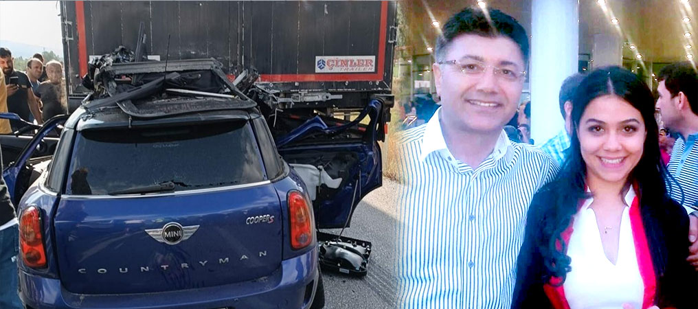 Başkan Akyürek’in Avukat Kızı Trafik Kazasında Hayatını Kaybetti