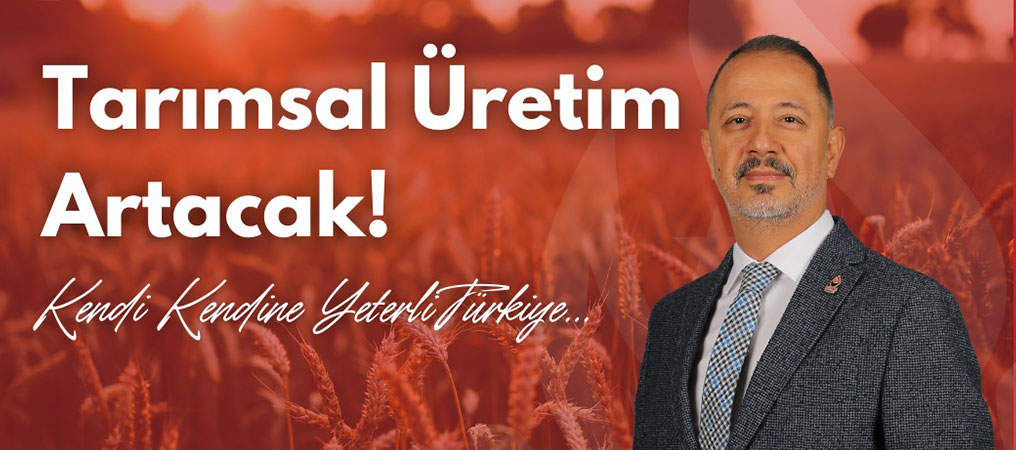Cengiz Türk; Tarımda ve Eğitimde Büyük Bir Seferberlik Başlatacağız