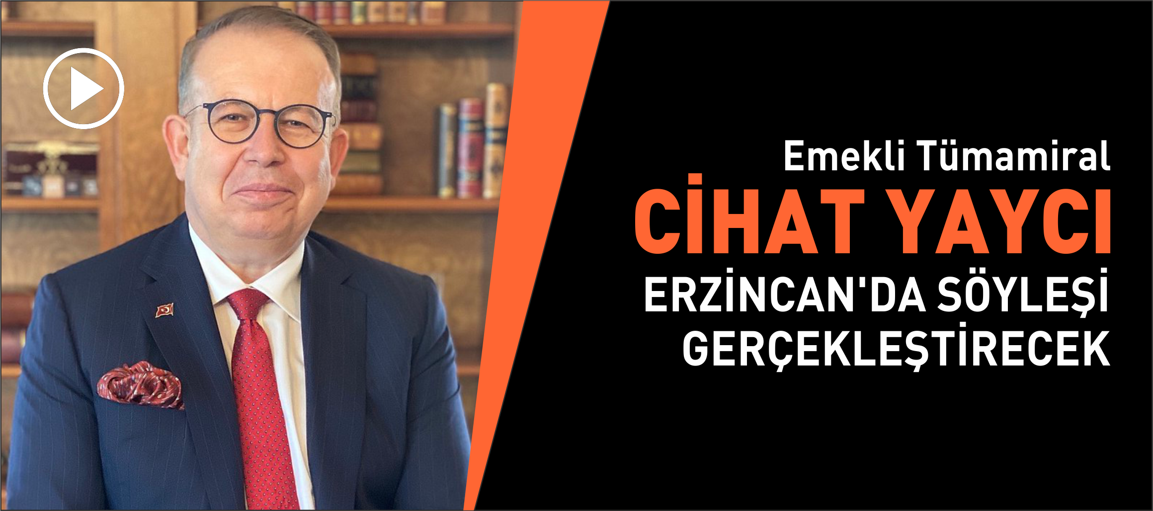 Cihat Yaycı Paşa Erzincan’da Söyleşi Gerçekleştirecek 