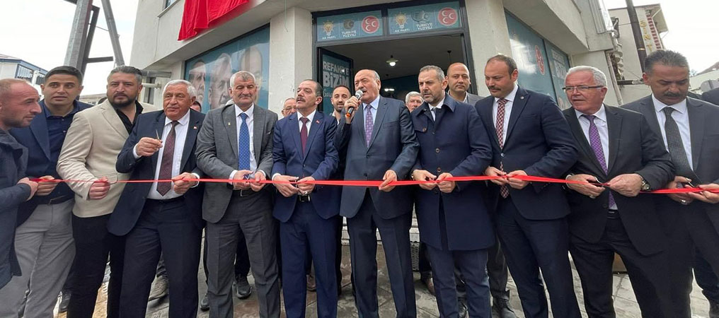 Cumhur İttifakı Refahiye Seçim Koordinasyon Merkezi Açıldı