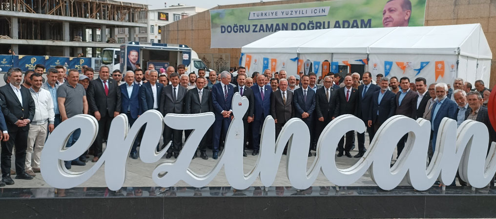 Cumhur İttifakı’ndan Erzincan’da Gövde Gösterisi