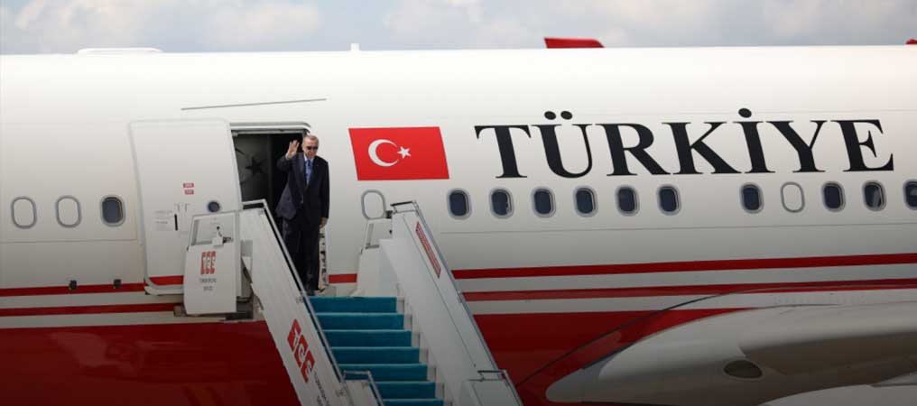 Cumhurbaşkanı Erdoğan, Ukrayna’ya gitti