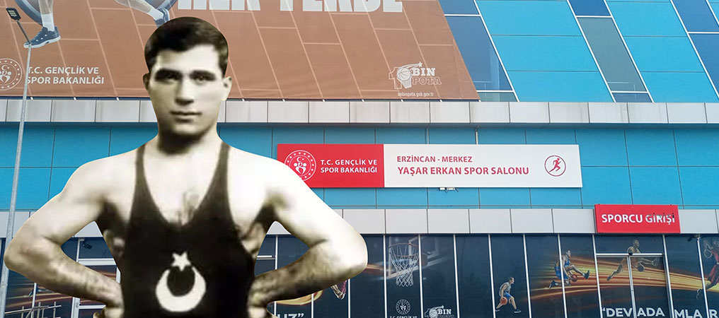 Cumhuriyetin İlk Olimpiyat Şampiyonu Yaşar Erkan’ın İsmi Erzincan’da Yaşatılıyor