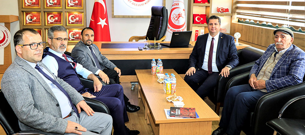 Demirci’den Şehit Aileleri Koruma Derneğine Ziyaret