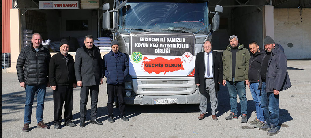 Deprem Bölgesindeki Hayvan Yetiştiricilerine Yem Desteği