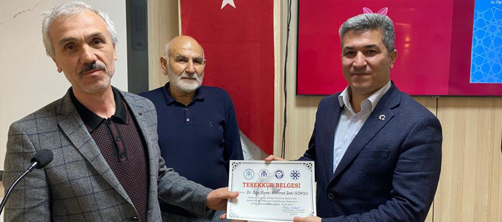 Dr. Öğr. Üyesi Göksu: “İstişare Hayatın Kendisidir”