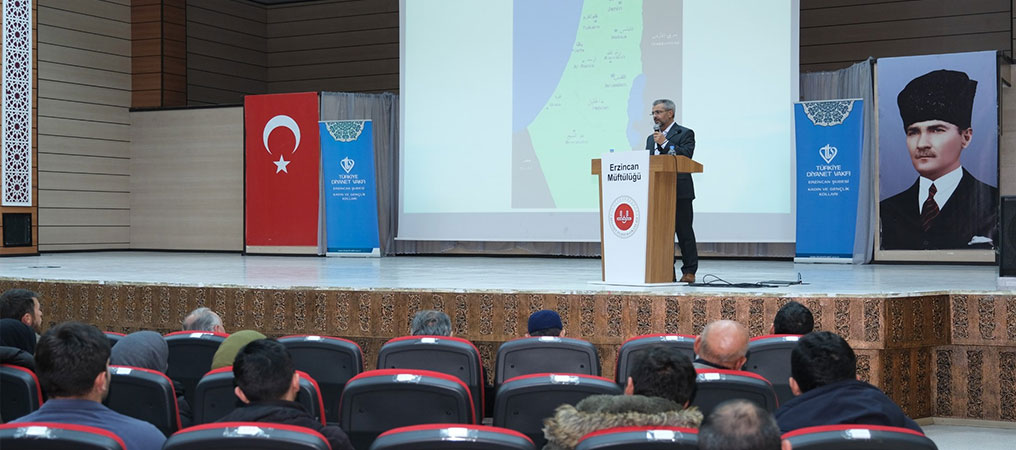 “Dünyanın Termometresi: KUDÜS” Konferansı Verildi 