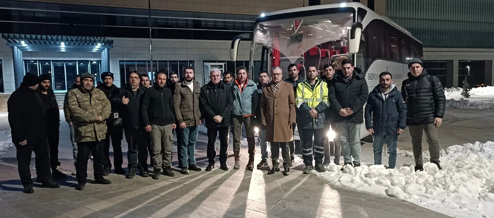 EBYÜ Arama Kurtarma Ekibi Geri Döndü
