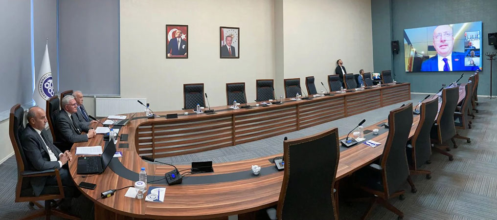 EBYÜ Kurumsal Akreditasyon Programı Toplantısı Çevrimiçi Yapıldı