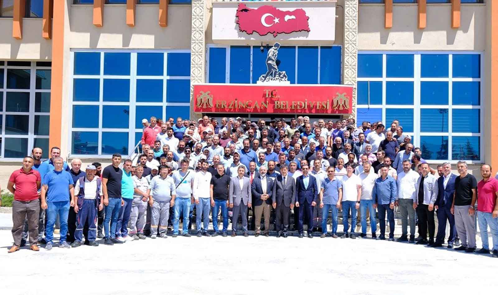 Erzincan Belediyesi Çalışanlarına Zam Yaptı