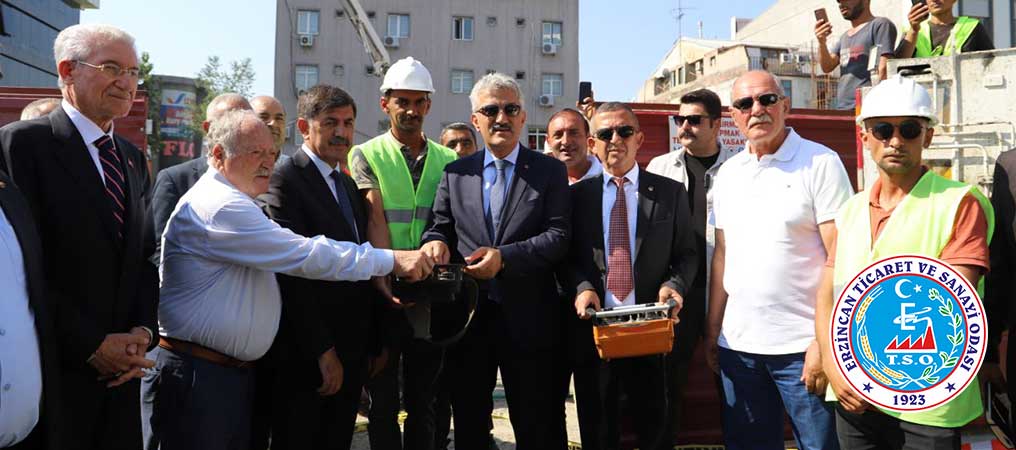 ETSO Yeni Hizmet Binası Temel Atma Töreni Düzenlendi