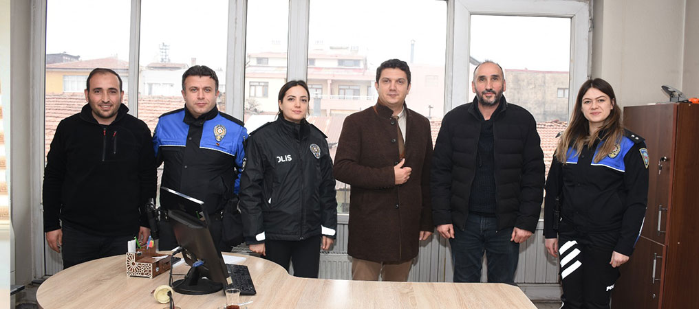 10 Ocak Çalışan Gazeteciler Gününde Emniyetten HABERCAN Gazetesine Ziyaret