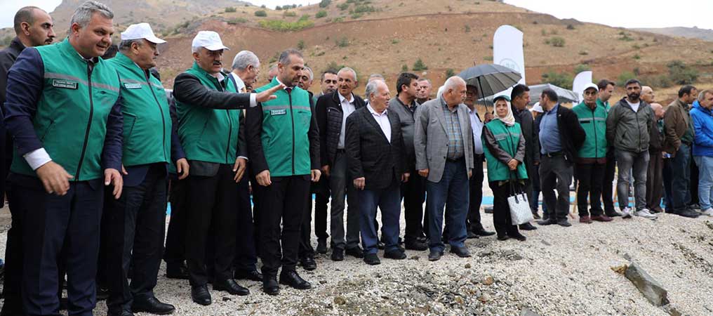Erzincan Ballı Barajı Su Çevirme Töreni Yapıldı