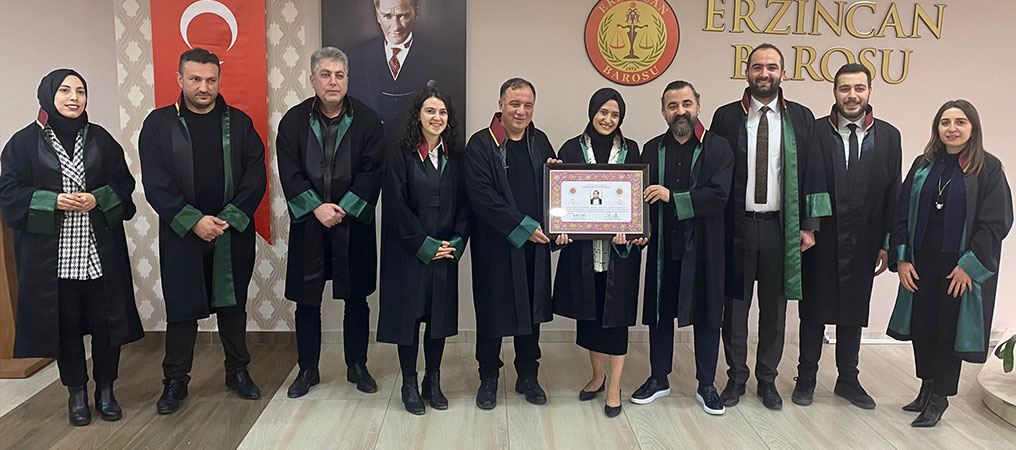 Erzincan Barosu Büyüyor