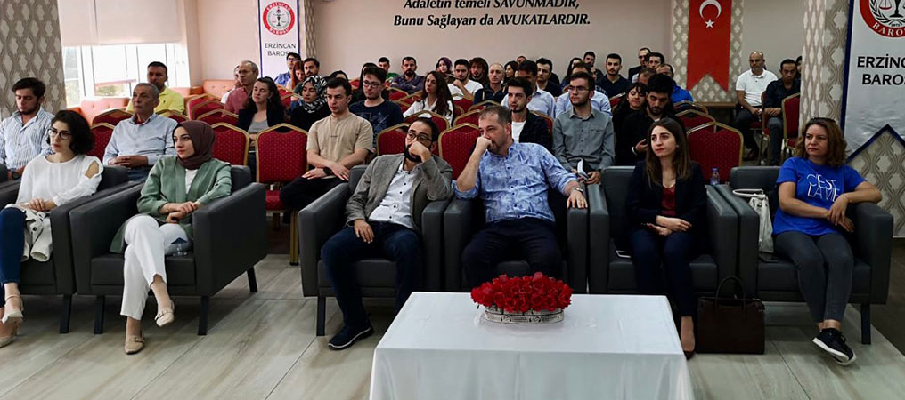 Erzincan Barosunda Kira Hukuku Konulu Meslek İçi Eğitim Semineri Düzenlendi