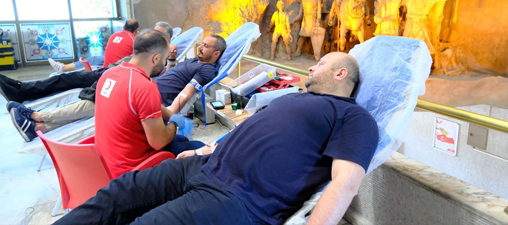 Erzincan Belediyesi Personelinden Kan Bağışına Destek