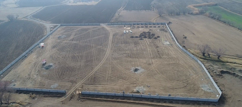 Erzincan Belediyesi Yeni Hayvan Barınağı Yapım İşine Devam Ediyor