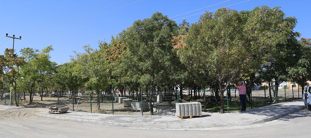 Erzincan Belediyesinden Park ve Yeşil Alan Atağı