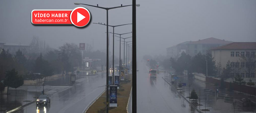 Erzincan Güne Sisle Uyandı