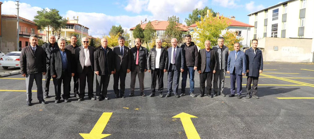 Erzincan Merkez Cemevi’ne Oto Park Yapıldı