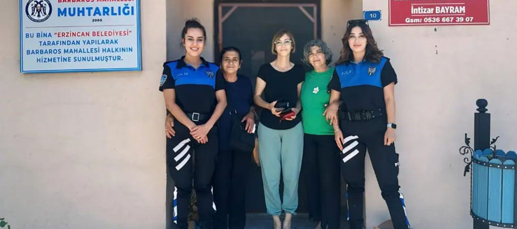 Erzincan Polisi Mahalle Muhtarlarını Bilgilendiriyor