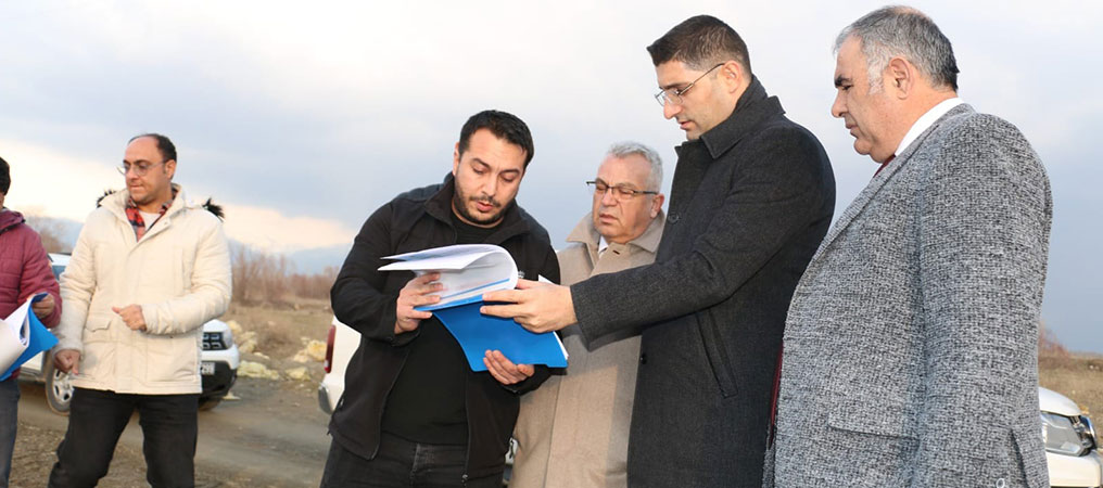 Erzincan Toplu Seracılık Bölgesi Alanına Ziyaret 