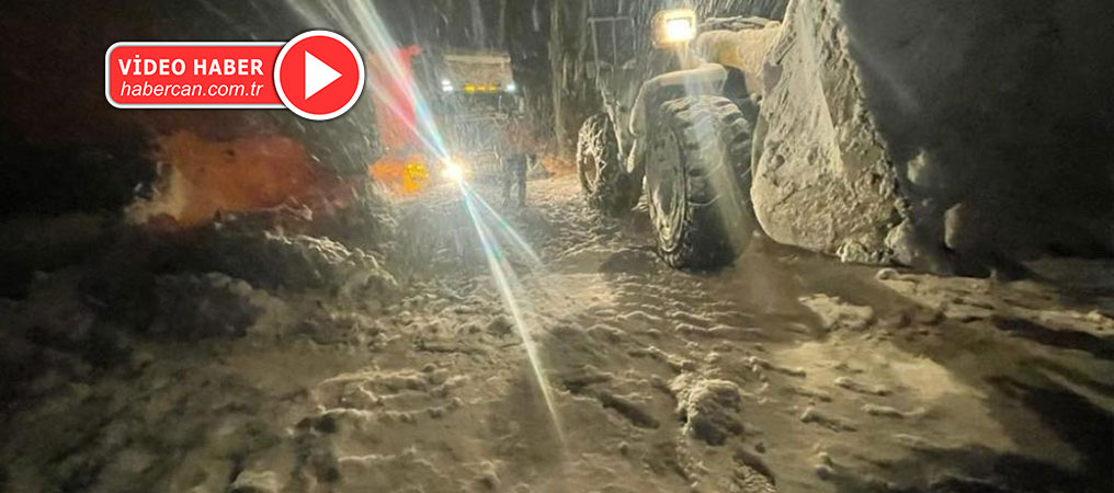 Erzincan - Tunceli Kara Yolunda Kar ve Tipi Etkili Oldu