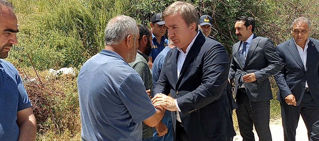 Erzincan Valisi'nden Acılı Aileye Ziyaret